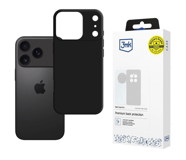 3MK Matt Case Pro do iPhone 17 Pro 5903108664974 - 1360812 - zdjęcie